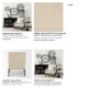 70243 - Kensington Cream Linen Fabric and Wood Accent Chair