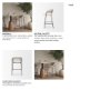 70245 - Carolyn Counter Stool w/ Oatmeal Fabric & Matte Black Metal 