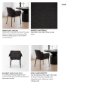 70249 - Brently Curved Back Dining Arm Chair | Gray Fabric w/ Metal