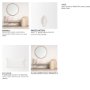 70312 - Jayden 14x26 Cream w/ Merlot Print Linen Lumbar Pillow Cover