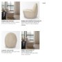 70374 - Beverly Beige Chenille Accent Chair