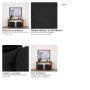 70410 - Elise Black Boucle Upholstered Storage Ottoman