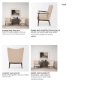 70426 - Argent Beige Boucle Accent Chair