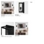 70447 - Cairn Matte Black Metal w/ Glass 1-Light Wall Sconce