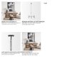 70453 - Edie Matte Black Metal w/ Frosted Glass Globes 6-Light Chandelier