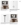 70459 - Barbara Matte Black Metal w/ Frosted Glass Globes 11-Light Chandelier