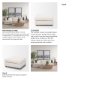 70476 - Halston Large Ottoman Oatmeal Performance Fabric