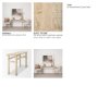 70491 - Rosie 54" Blonde Wood Console Table