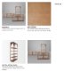 70579-AB - Bela Arched Shelving Unit Medium Brown Wood