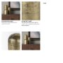70593 - Quonset Extra Tall Brass Finished Aluminum Metal Pillar Object