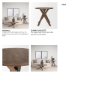 70625 - Solana Medium Brown Wood Foyer Table