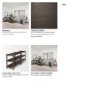 70640 - Romi Dark Brown Wood w/ 3 Shelves Oval Console Table