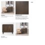 70645 - Heera Dark Brown Diamond Motif w/ Shelf Accent Cabinet