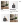70655 - Quincy Medium Matte Black Metal Decorative Bell Object