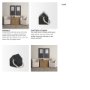 70703 - Raena Black Marble House Door Stopper