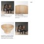 70704 - Ramira Beige Sandstone Decorative Pedestal Bowl