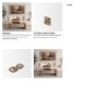 70705 - Reinir Red-Brown Marble Chain Link Decorative Object