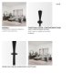 70716 - Qwin Matte Black Cast Aluminum Short Candle Holder