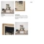 70729 - Revelin Large Fabric Collage Framed Linen Framed Wall Art 