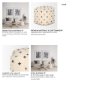 70759 - Saanvi Wool w/ Cream and Black Stitched Cross Patterned Pouf