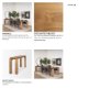 70775-AB - Sapphira Brown Wood Tapered Top Console Table