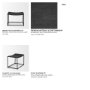 70821 - Taniel Textured Black Wood w/ Black Metal Stool