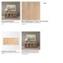 70826 - Suri Light Brown Wood w/ Glass Doors Sideboard