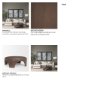 70832 - Shima Round Dark Brown Wood W/Arched Legs Coffee Table