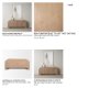 70838 - Sorina Reverse Fluted Light Brown Wood Sideboard