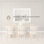 70839 - Tarro 84"L x 42"W Rectangular Dining Table | Light Brown Wood | Seats 8
