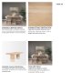 70849-AB - Shivon 84"L x 42"W Rectangular Dining Table | Light Brown Wood & Travertine | Seats 8