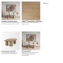 70858-AB - Tavi Rectangular Natural Brown w/ Column Legs Coffee Table