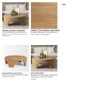 70867 - Shima Round Light Brown Wood W/Arched Legs Coffee Table