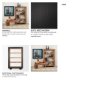 70895 - Tabor Natural Wood w/ Black Oak Frame Bookcase
