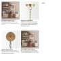 70913 - Titus 1-Light Brass Finished Metal Disc Pendant