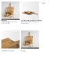 70935 - Khana Natural Solid Wood Square Serving Boards