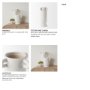 70970 - Dylan Tall Textured Off White w/ Handles Ceramic Vase
