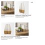 70972 - Vania Large Off White w/ Tan Textured Ceramic Vase