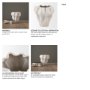 70973 - Vanna Sculptural Cream Glazed Ceramic Vase