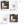 70978 - Tyren Cream Glazed Decorative Oblong Ceramic Bowl