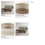 70979 - Twyla Short Cream Glazed Ring Pot