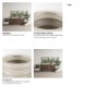 70981 - Twyla Short Cream Glazed Floor Vase