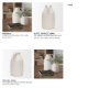 70992 - Tyrus Large Textured Matte White w/ Speckling Ceramic Vase