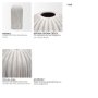 70998 - Ummi Tall Off White w/ Gray Antiquing Ceramic Vase