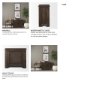 71009 - Wallen Solid Dark Brown Wood 3 Drawer Accent Cabinet