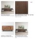71012 - Varenna 4 Door Dark Brown Wood w/ Rope Handles Sideboard