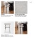71014 - Casey Curved Back Dining Side Chair | Gray Fabric w/ Black Metal