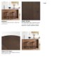 71037 - Weldon Dark Brown Wood w/ Matte Black Metal Counter Stool