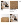 71048 - Wenopa Matte Black Wood w/ Natural Jute Accent Tables