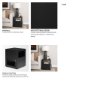 71053 - Vondra Matte Black Metal w/ Open Shelves Side table